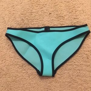 Mint blue Triangl bikini bottoms.
